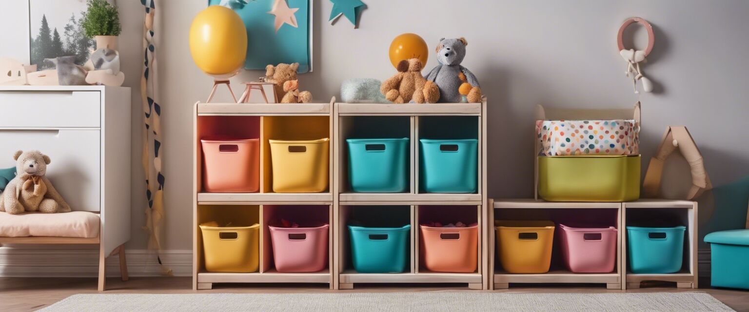 Stylish Kids Storage Bins