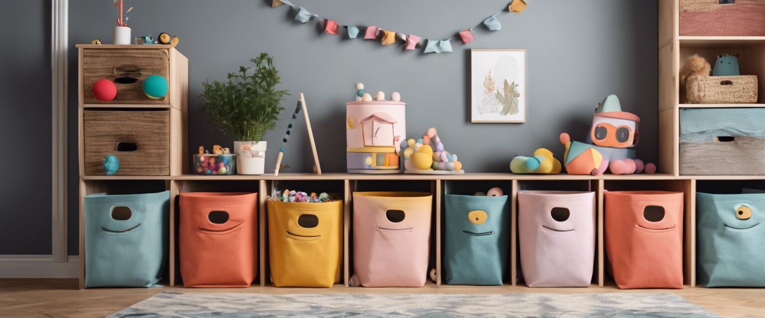 DIY Kids Storage Bins