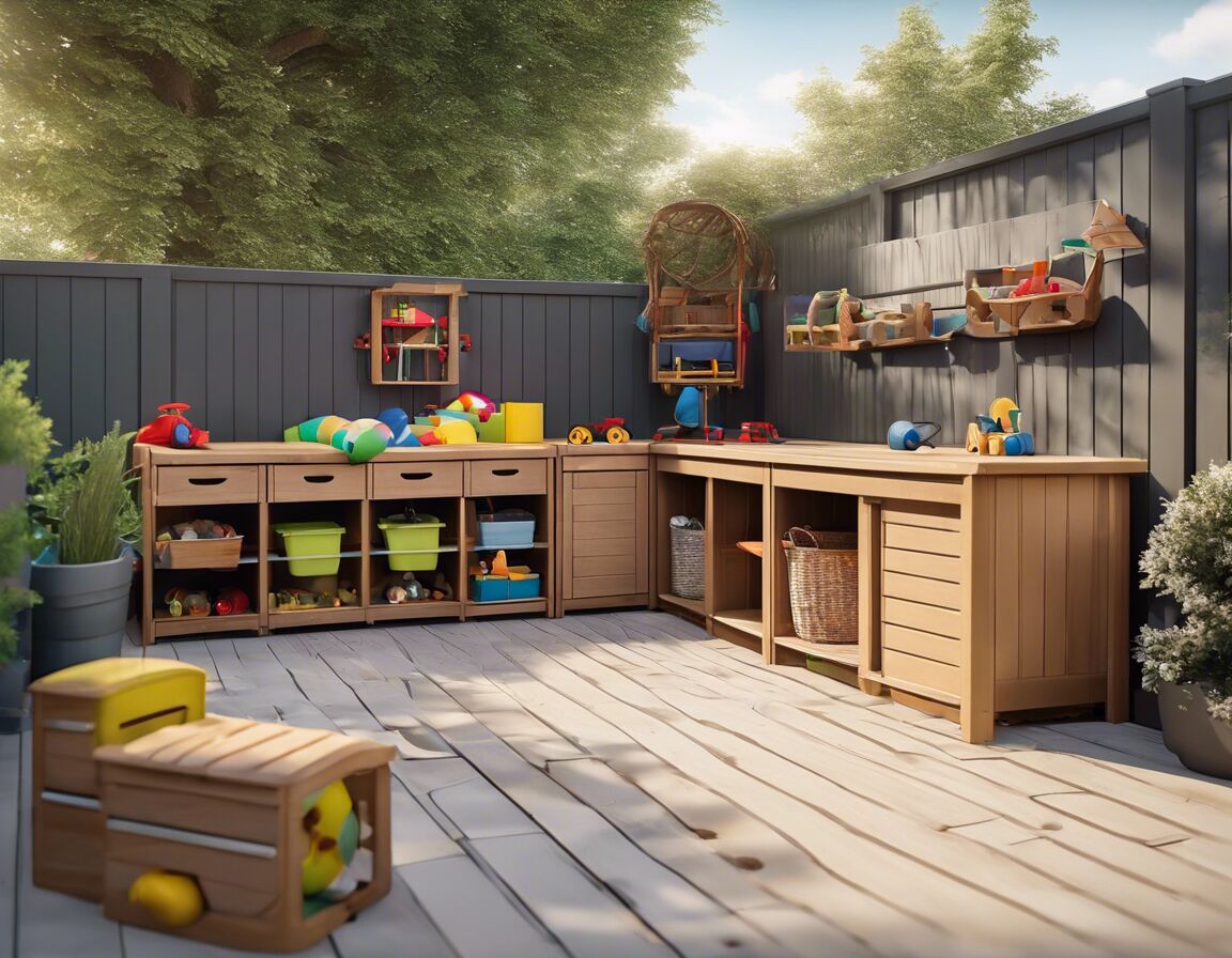 Outdoor Play Area Storage